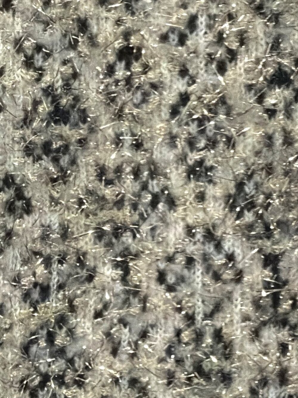 Sandro Tweed Mini Skirt Metallic Velvet MSRP $271 Sz XL New - Picture 2 of 6